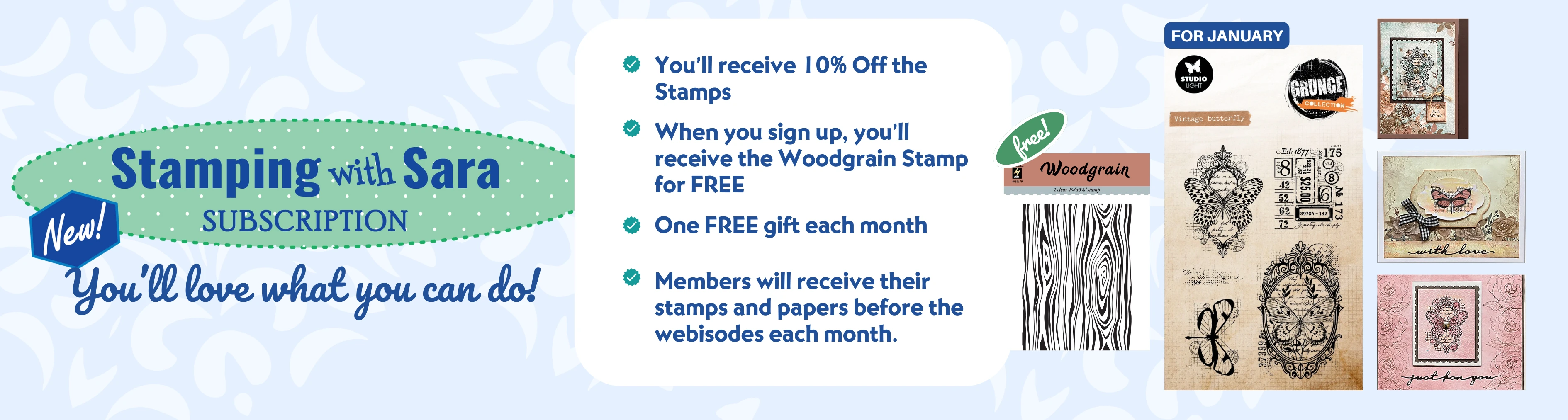 Stamping with Sara Subscription